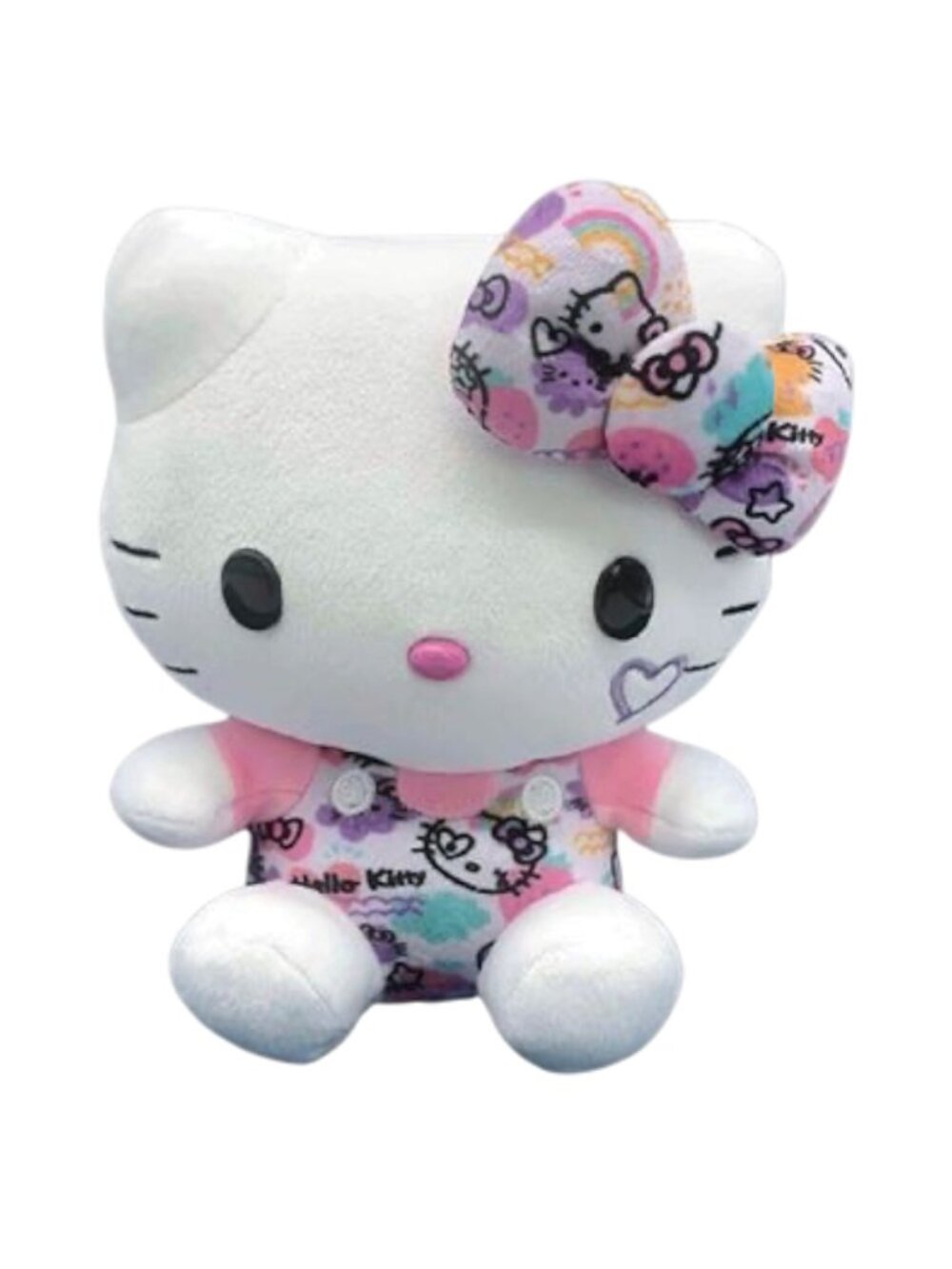Sanrio Hello Kitty Colorful Grafitti 7” Plush